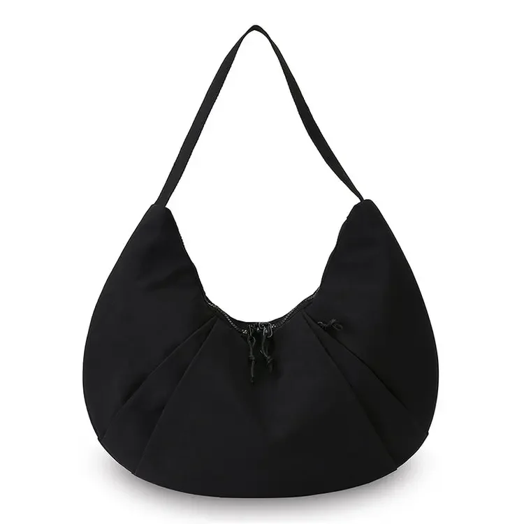 

2025 Новая нейлоновая сумка для йоги, легкая большая вместительная сумка в форме полумесяца с рогом