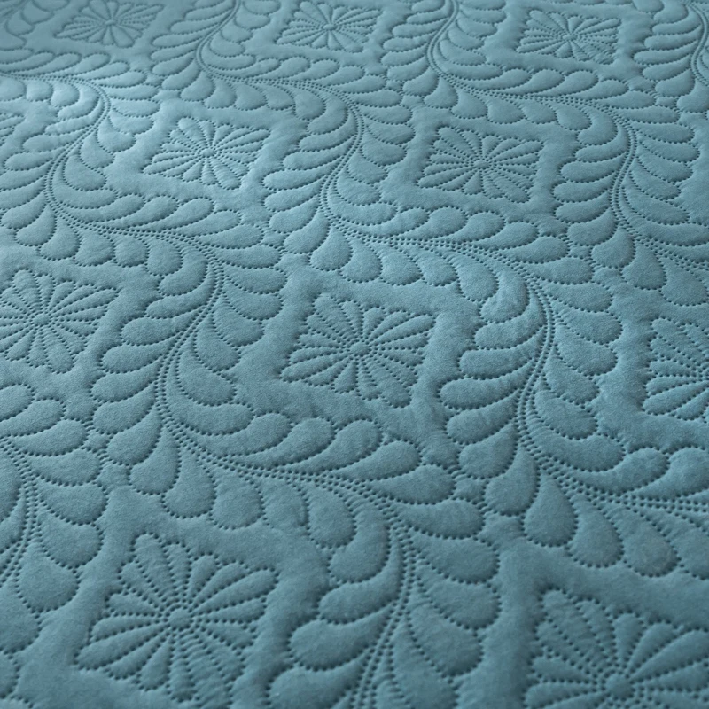 Waterproof Quilted Mattress Cover - Cotton Top, Antibacterial Fiber Fill, TPU Waterproof Layer - A-Class Health Standard