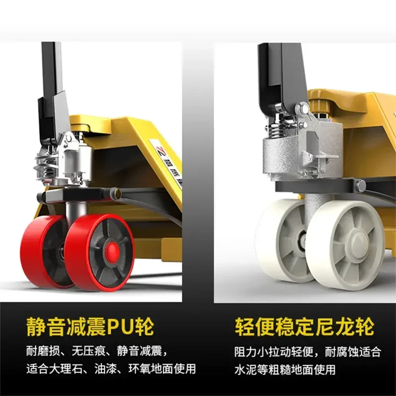 Forklift manual ground cattle hydraulic truck lifting small trolley cargo electric 2 tons 3 tons 5T
