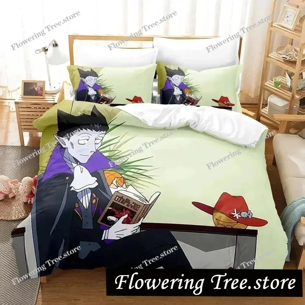 

The Vampire Dies in No Time 2 Bedding Set Cartoon Anime set Adult Kid Bedroom Duvet cover Sets 3D Print Kawaii Anime029