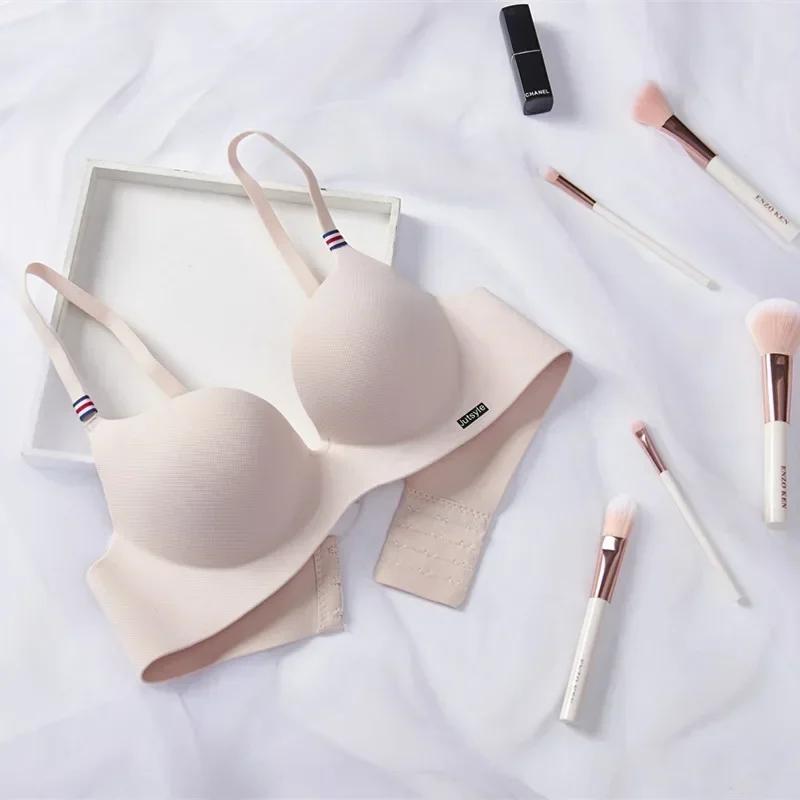 Fashion One-piece Top Women Underwear Sexy Lingerie Push Up Bra Seamless Wireless Bralette Female Clothes Girl Intimates Student