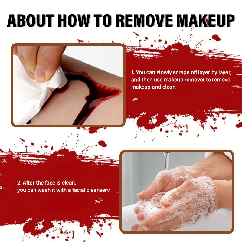 Halloween Body Painting Scar Makeup Wax Special Effects Wound Skin Makeup Halloween Fake Nose Stage Body Paint Fancy Fake Wax