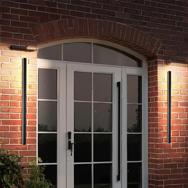Outdoor Garden Porch Wall Light Smart Triac Dimming 10%-100% Corridor Lighting IP67 Waterproof Stainless Steel Rust-Proof