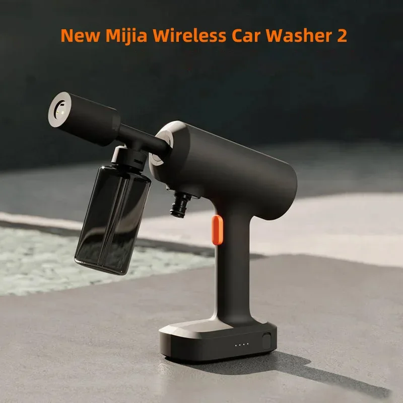 Mijia Wireless Car Wash Machine Strong Flush High Pressure Water Gun Portable Long Life Home Car Wash Gun