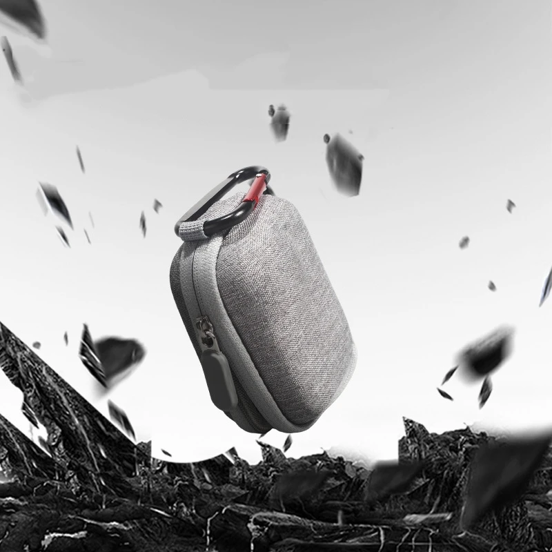 

Storage Bag with Hook for Insta360 GO Ultra Dust Protection Accessories Gray Black