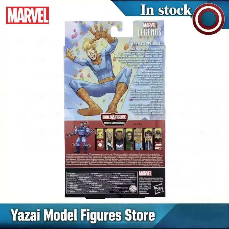 

Оригинальная серия Marvel Legends, фигурка Speedball от MARVEL, модель, подарочные игрушки