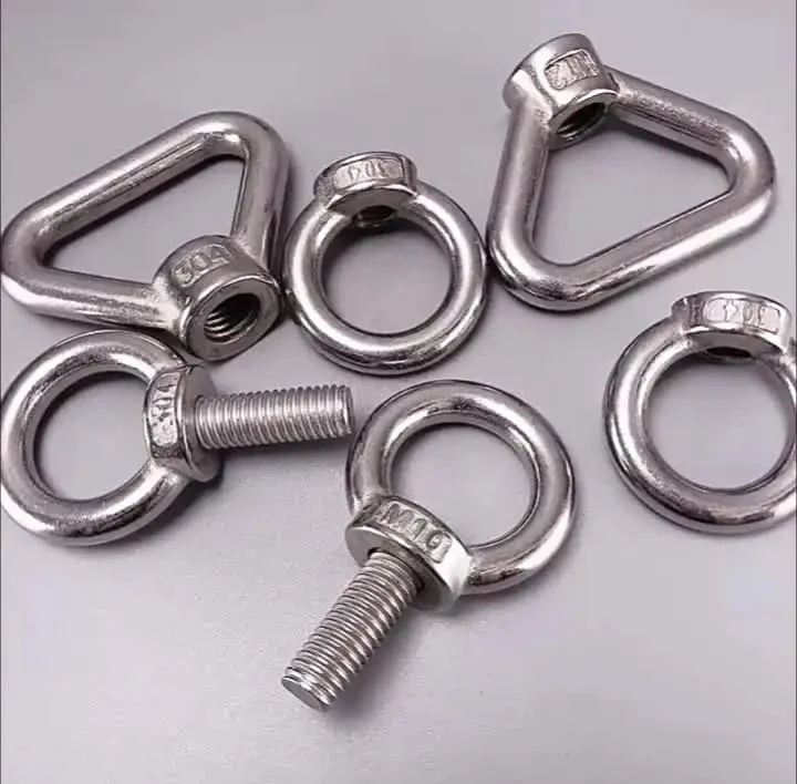 304 Stainless Steel Eye Screws M3 M4 M5 M6 M8 M10 M12 M14 M16 M18 M20 M24 Marine Cable Lifting Eye Bolts