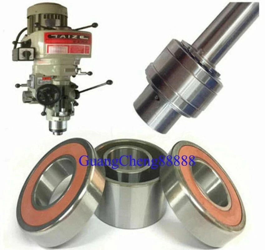 1Set Milling Machine Part R8 Spindle Bearings Assembly For BRIDGEPORT Lathe Machine CNC Milling Machine