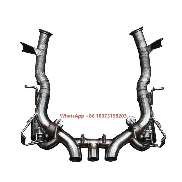 

High Performance Car Valvetronic Exhaust Full System for 458 Stainless Catback Exhaust