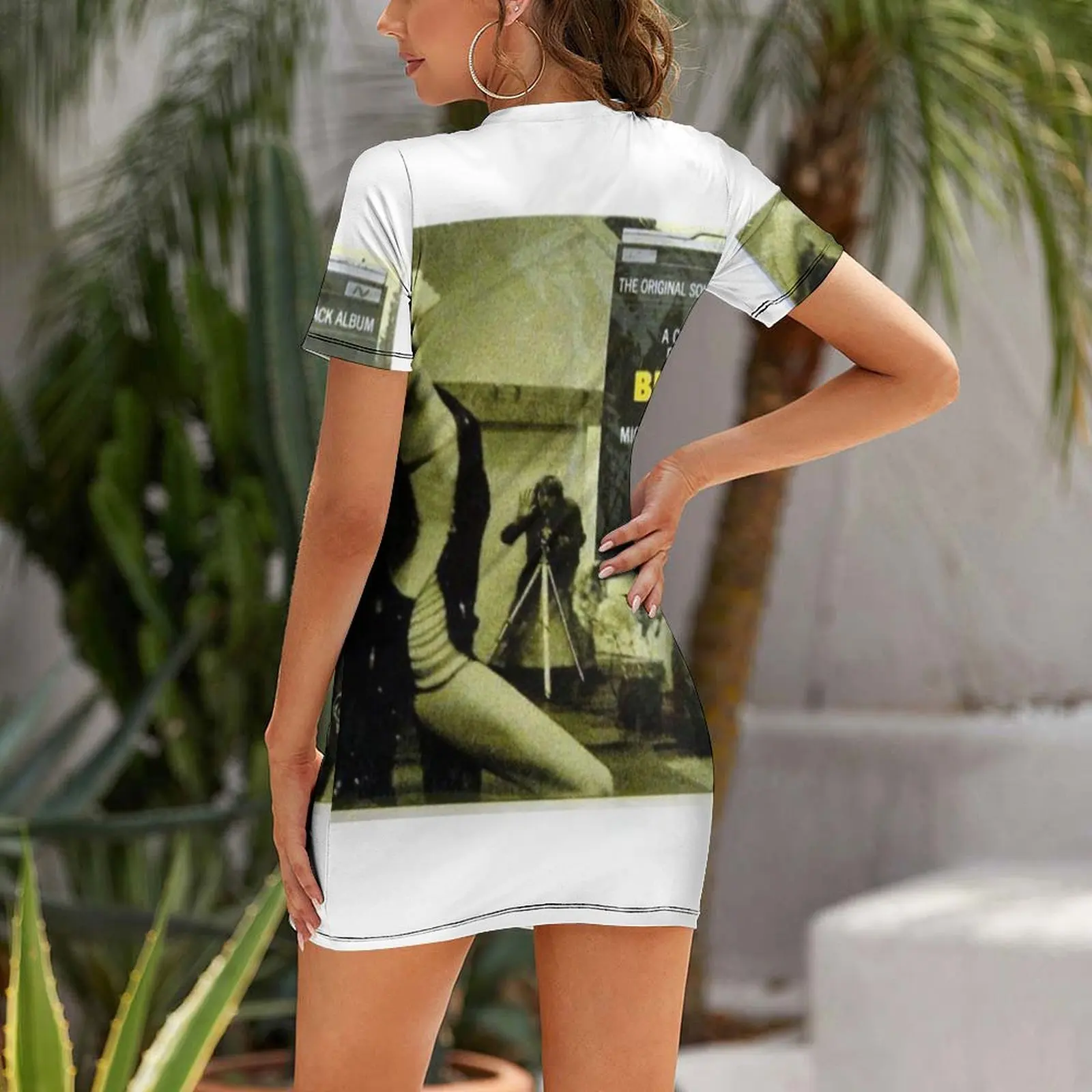 Blow Up, Soundtrack, Mod, anni '60 Abito a maniche corte abito fasciato per donna abito da ballo 2025 Donna lungo