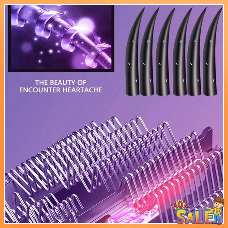 

AB68 Hair Dryer Curling Comb Hair Brush Styling Tool Hair Dryer And Volumizer Hair Straightener Manual Hair Dryer US Plug, Durab