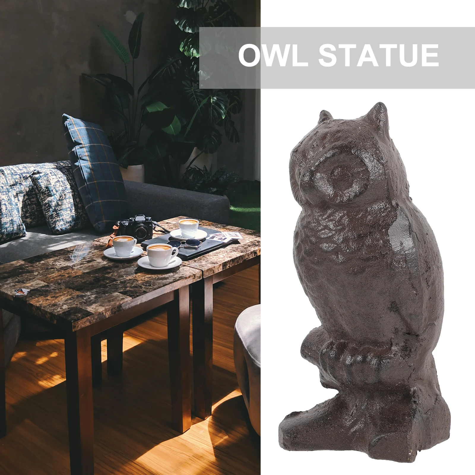 

1pcs Iron Wall Decorations For Cute For Garden Home Decor Metal Sculpture Outdoor Fence Decoration Yard Art