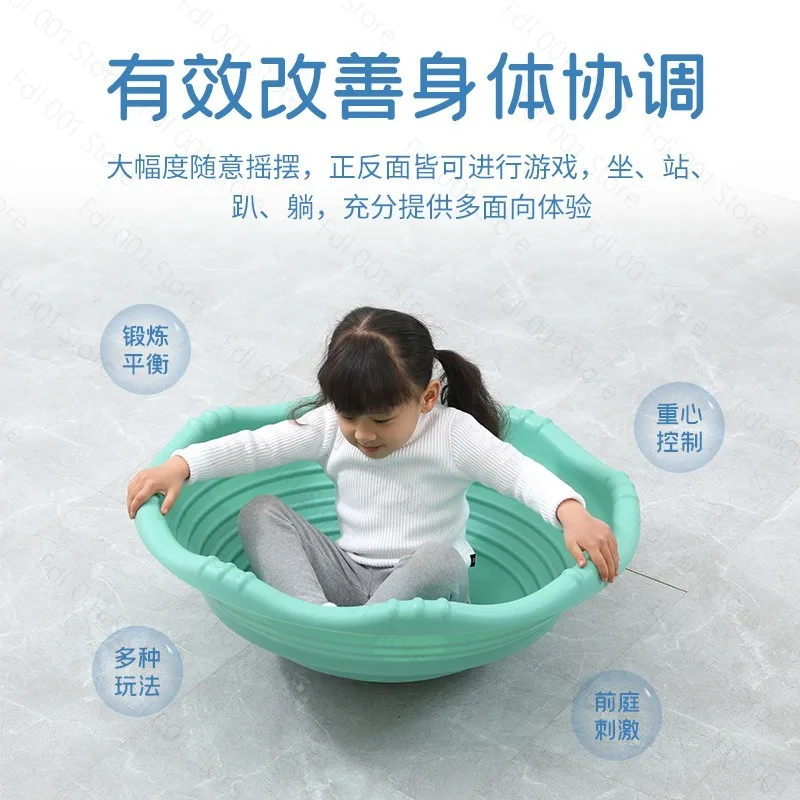 Large Gyro Sensory Training Equipment Household Vestibular Imbalance Rotating Basin