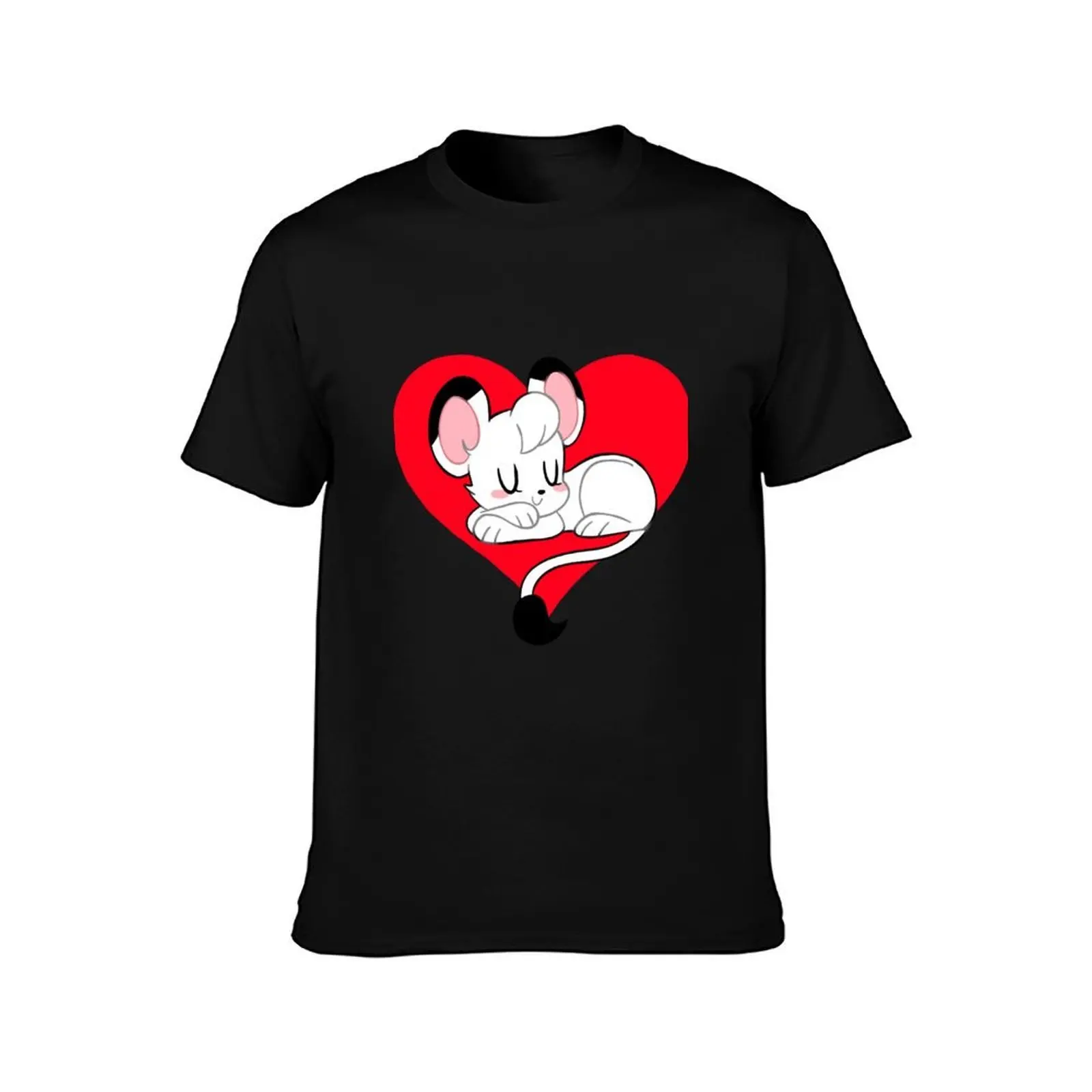 Kimba love T-Shirt, Summer Casual Cotton Tee, Oversized Streetwear Tops, Vintage Graphic Print, Loose Fit Short Sleeve
