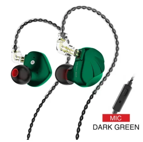 

NEW AK TRN VX 6BA+1DD Hybrid Metal In Ear Monitor Earphone HIFI Sport Earphone Earplug Headset Headplug v90/v80/BT20S with QDC 3