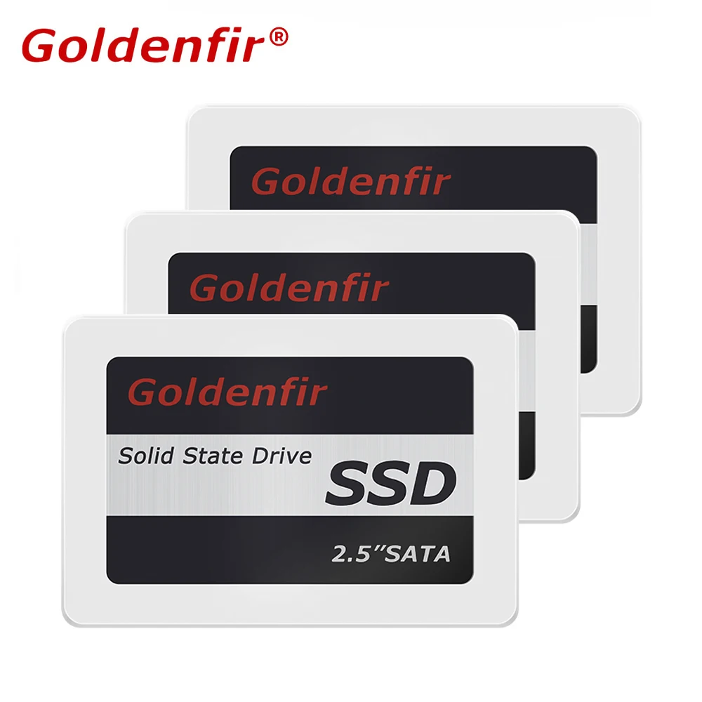 Goldenfir SSD 120GB 250GB 500GB 960GB 2.5 Hard Drive Disk Disc Solid State Disks 2.5 