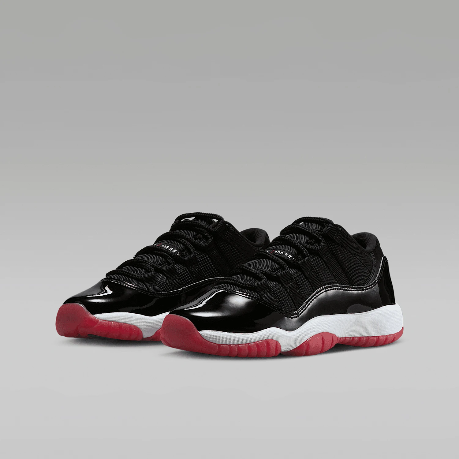 

Nike Genuine JORDAN Kids Patent Leather Cushioned Basketball Shoes FV5121-006