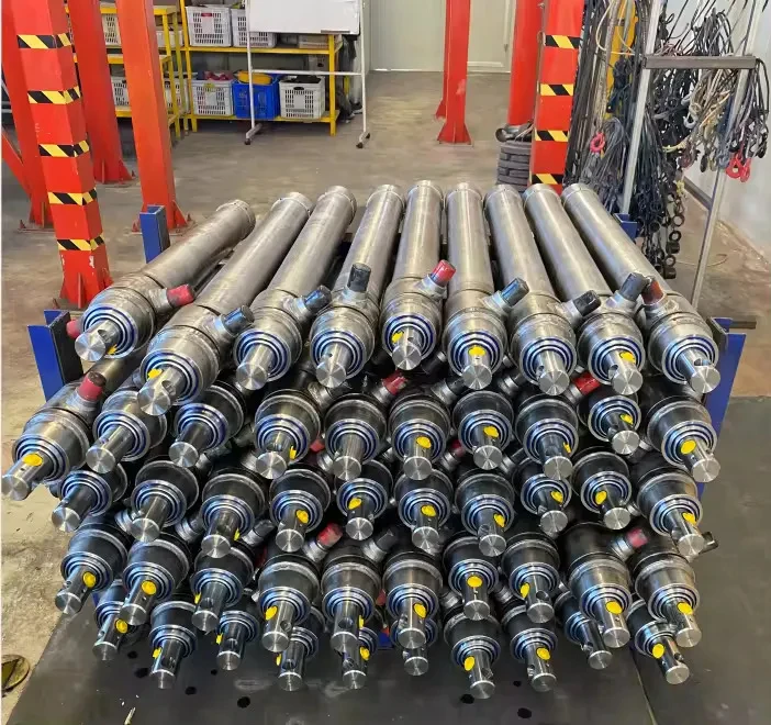 

Customizable Multistage Hydraulic Cylinders For Dump Trucks With High Quality And High Loads