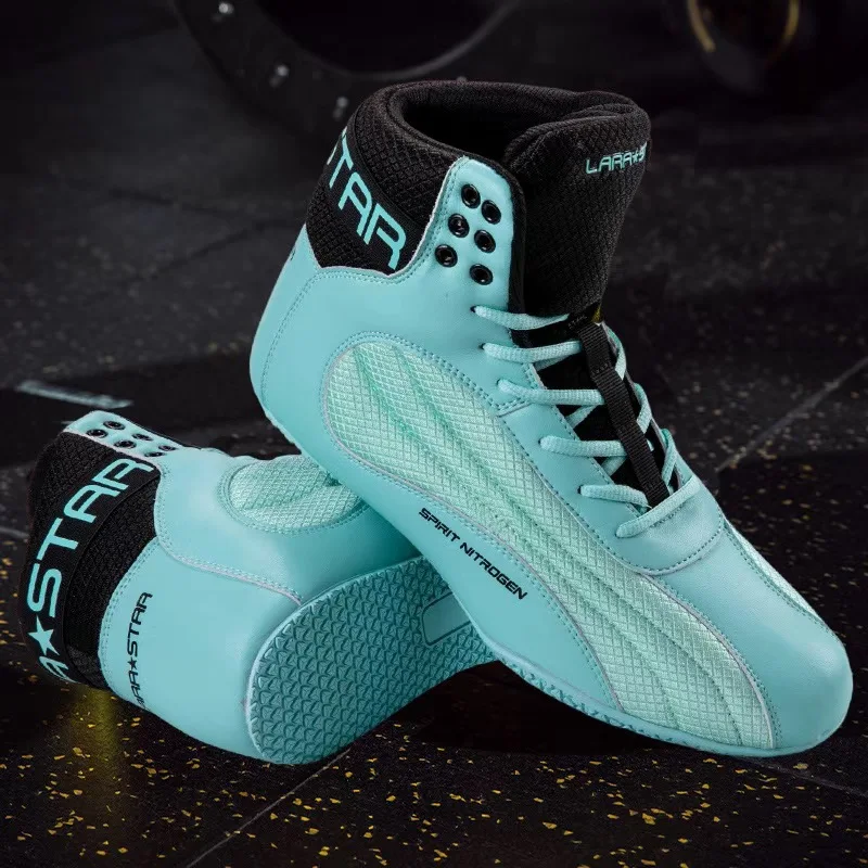 

2026 Men Women Wrestling Shoes Top Quality Boxing Shoes Unisex Luxury Brand Fighting Shoes Couples Gym Training Shoe