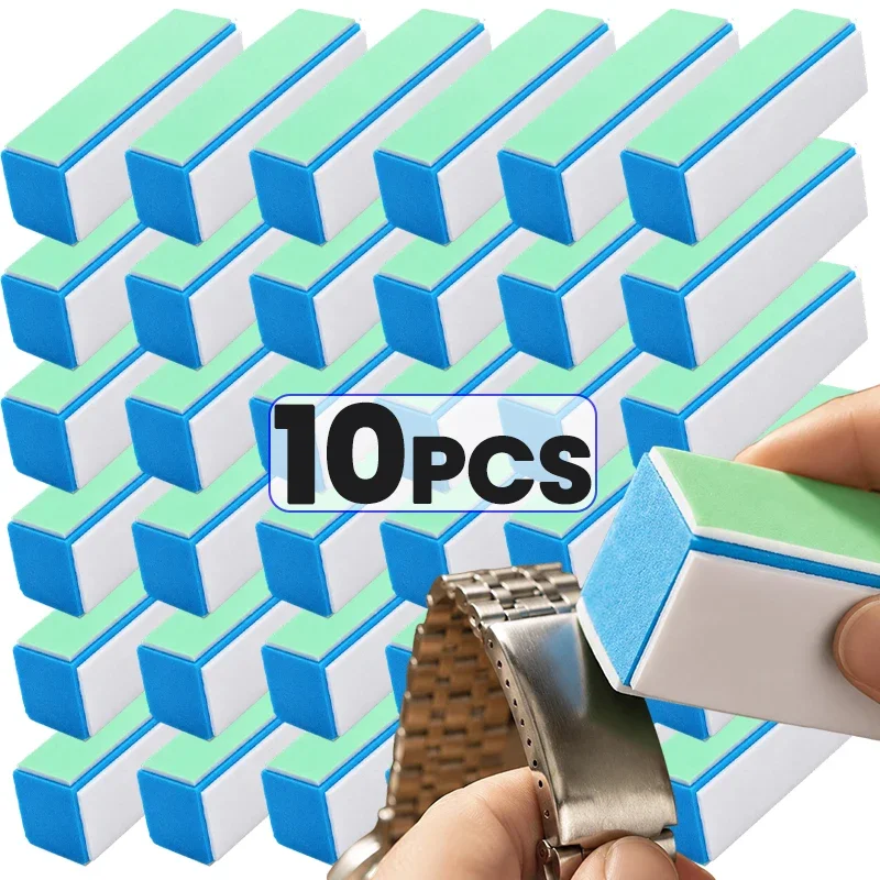 10pcs 4 Sides Watch Cleaner Rod for Watchmaker Accessories Tools Mesh Polishing Files Wrist Watch Parts Clean Polish Tool Rod