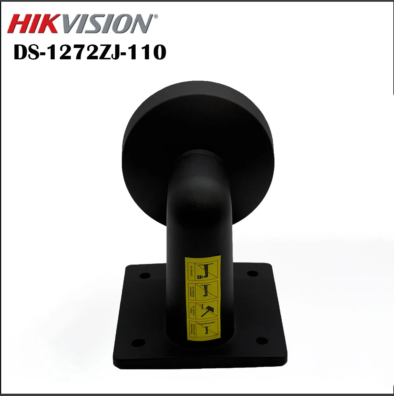 Hikvision جدار جبل DS-1272ZJ-110 اكسسوارات قوس 122 × 120 × 169 مللي متر جدار تصاعد قوس للكاميرا بشكل قبة سبائك الألومنيوم CCTV #2