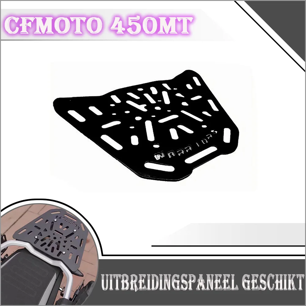 

For CFMOTO 450MT MT450 Motorfiets Achterste Rekhouder Reizen Campingbagage Multifunctioneel Uitbreidingspaneel Geschikt 450MT