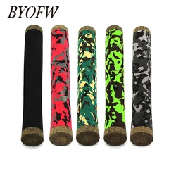 BYOFW 1 PC 195mm Camoulage EVA Foam Fishing Rod Handle Grip Multicolour Handcraft Pole Building DIY Repair Replacement Accessory