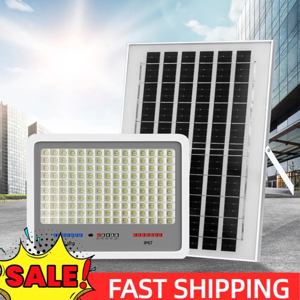 

Солнечный светодиодный уличный светильник IP67, водонепроницаемый, с несколькими режимами, для наружного освещения, с дистанционным управлением, для патио, дорожек, двора