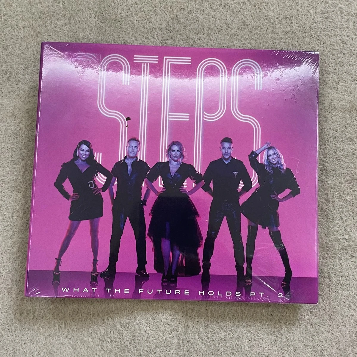 خطوات ما يحمل المستقبل Pt 2 CD - بوبس رقص البوب الديناميكي - الألحان القابلة للالتقاط والنقابات الحيوية لمحبي الموسيقى