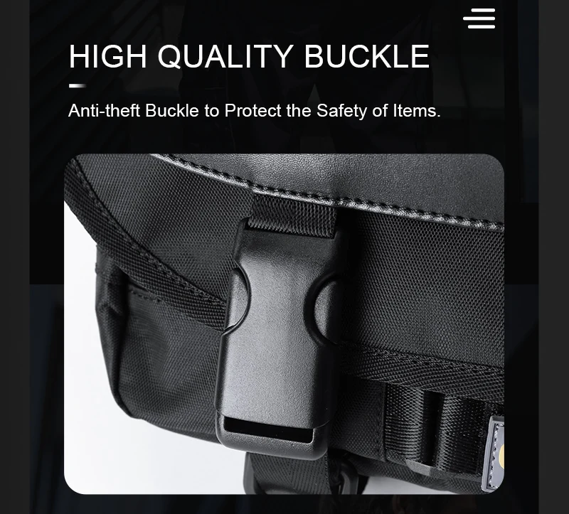 Heißer Verkauf Oxford Männlichen Messenger Taschen Einfache Radfahren Sport Schwarz Atmungs Mode Outdoor Sling Diebstahl Umhängetasche – Detail 18