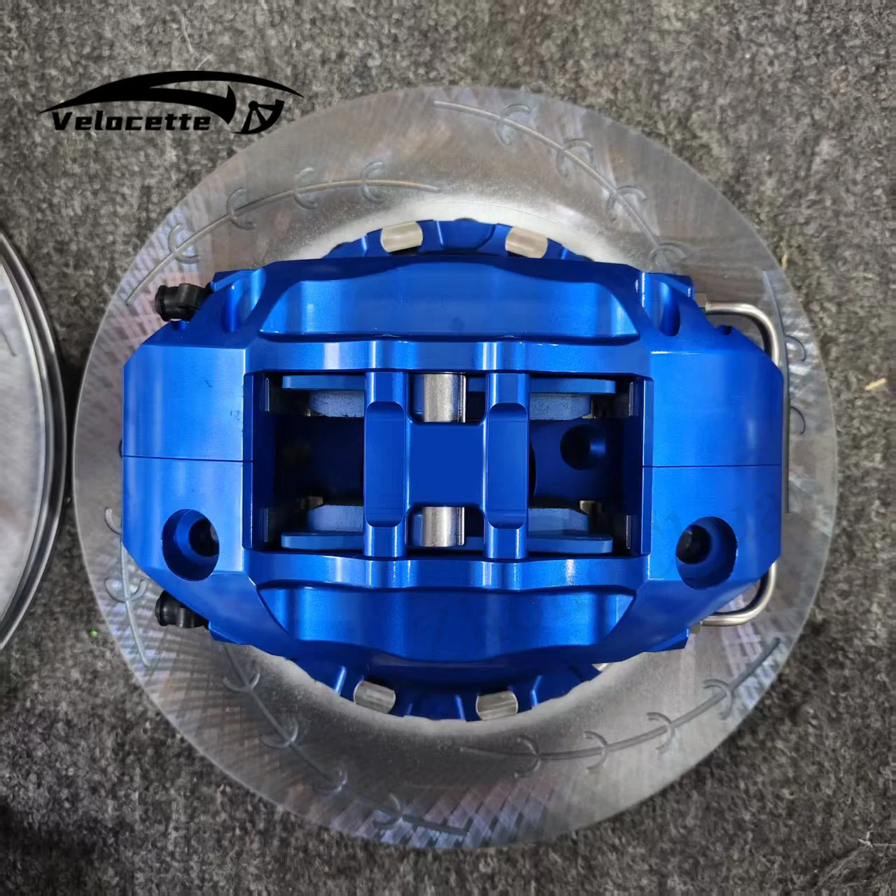 Car Custom Color Logo Front Wheel Caliper 4 Piston Big Brake Caliper Kit 302 Rotor For Honda Civic Ek9