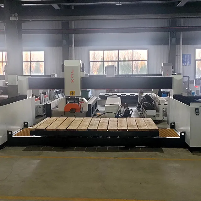 5-Achsen-Brückensägenstein-Schneidemaschine CNC-Fräser für künstliche Steinschneidemaschine aus Granit und Marmor