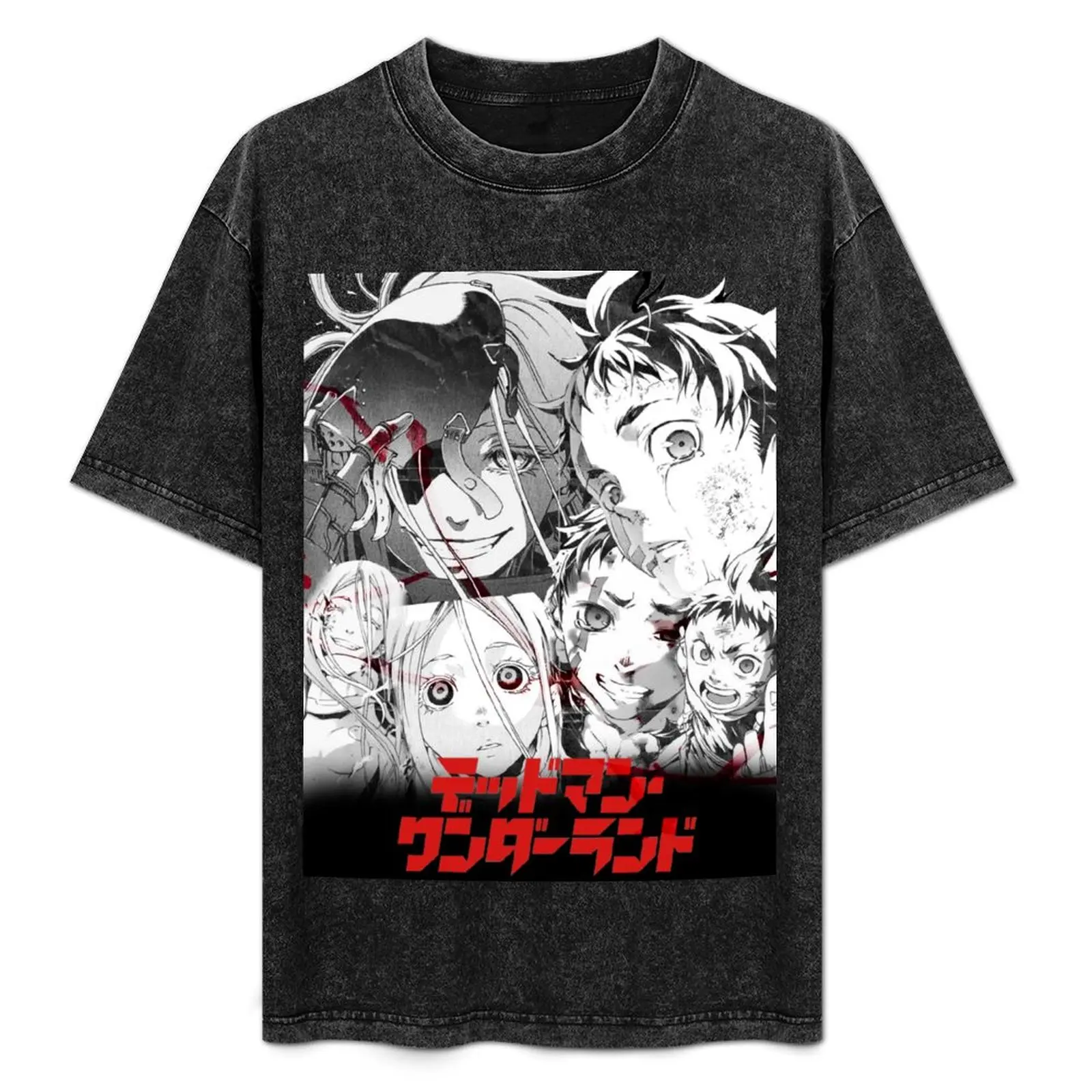 

Deadman Wonderland anime/manga T-Shirt Casual Minimalist Short Sleeve Top