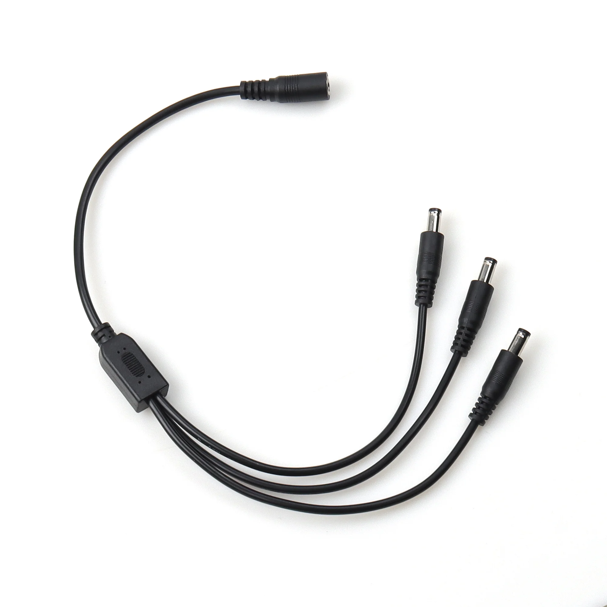【LANO】DC5.5x2.1 Buchsen-Verlängerungskabel DC5525 Stecker-Splitter 1 zu 2 3 4 5 Verteiler Stromverlängerungskabel Y-Kabel für LED-Leuchten Kameras