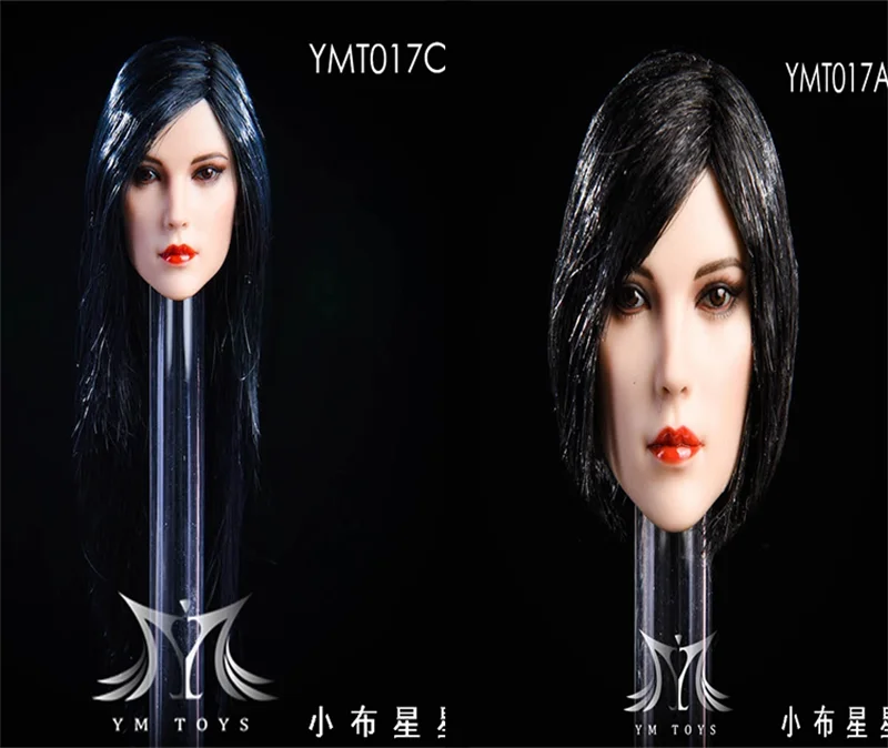 

YMTOYS YMT017 1/6 женский солдат, Европа, Америка, Li-волосы, посадочная голова, резьба, модель, игрушка, подходит для 12 дюймов, экшн-фигурка, тело