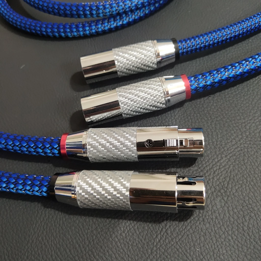 

Hi-End FURUTECH DAS-4.1 Top-of-the-line XLR cable Alpha OCC conductor HiFi weapon with Silver-plated 3-pin balanced plug