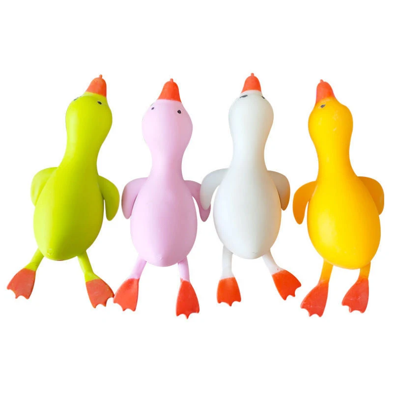 New Duck Squeeze Toys Soft Goose Cute Kawaii Animals Vent Toys Decompression Stretch Toys For Children