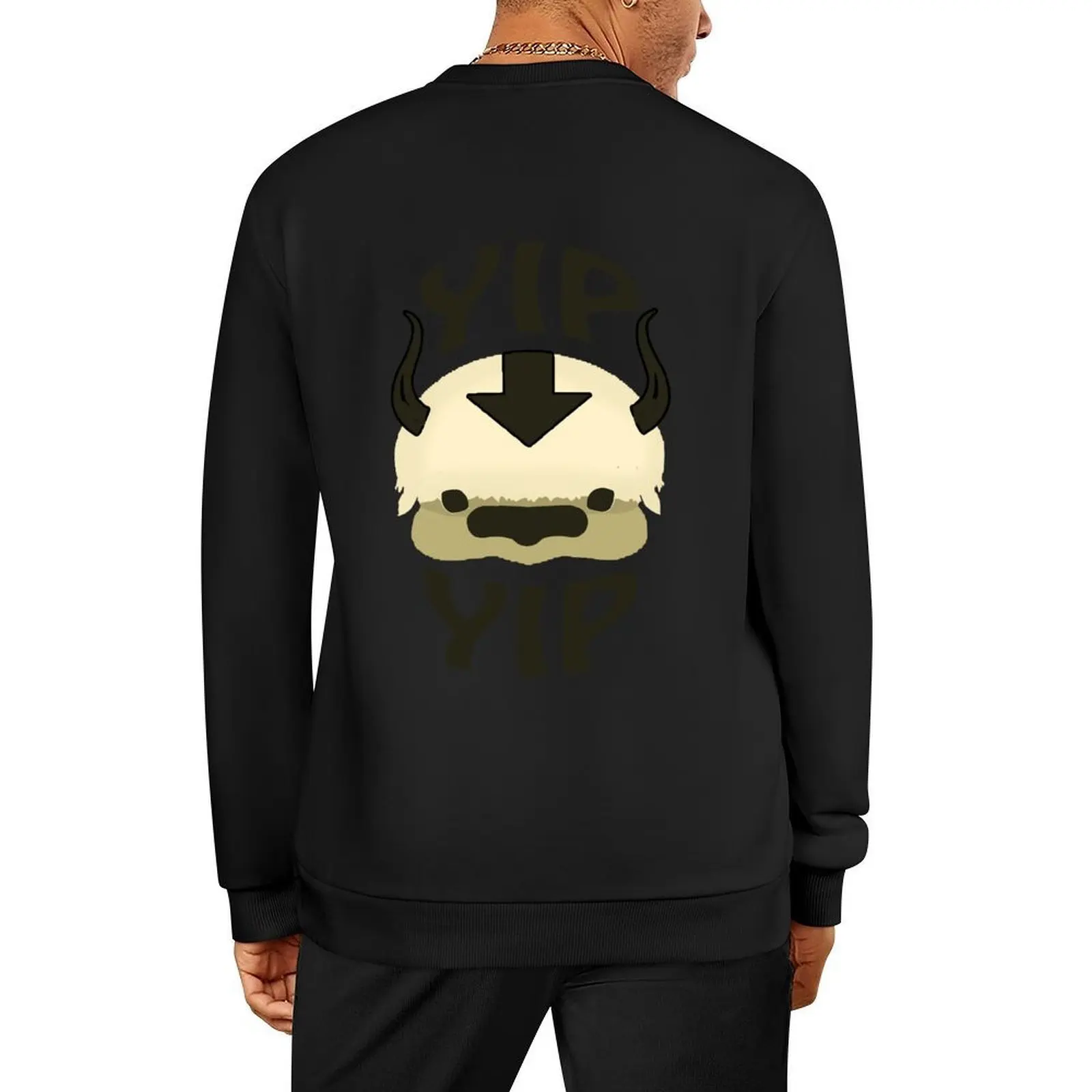 

YIP YIP APPA! Pullover mens designer clothes anime clothes winter clothes blouse sports sweatshirt man