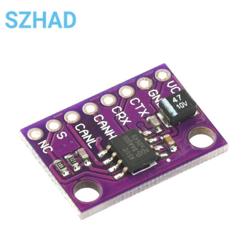 وحدة إرسال واستقبال TJA1051 CAN عالية السرعة، طاقة منخفضة، 3.3 فولت/5 فولت، للسيارات obd-ii، اردوينو، STM32، NXP متوافقة #2