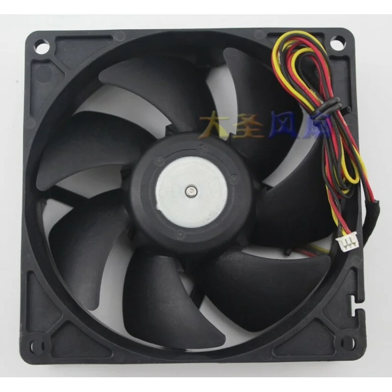 d 1PCS For Cooler Master Nidec T92T12MHA7-57 | 12V 0.14A 3-Pin Quiet Case CPU Fan w/ Heatsink 92×92×25mm 9CM
