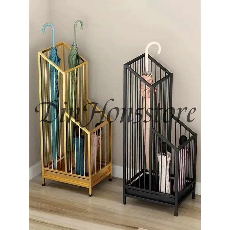 Nordic Hotel Lobby Umbrellas Stands Home Rain Gear Door Umbrella Storage Rack Porch Umbrella Barrel Commercial Umbrella Racks N