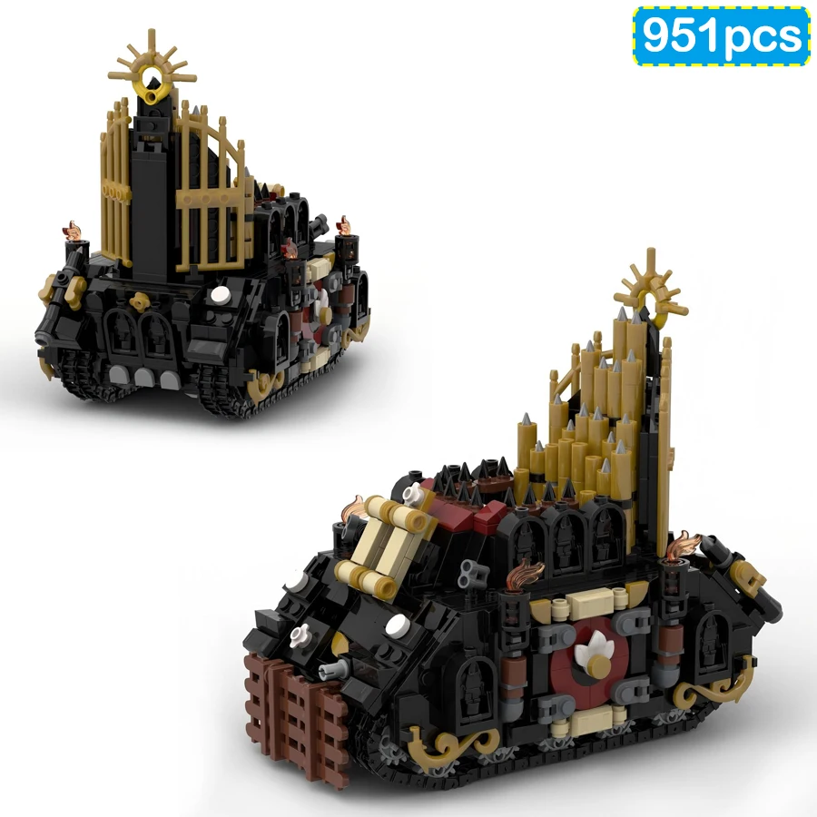 

Moc 951pcs Medieval Missile Launch Vehicle Vehicle Building Blocks Military Series Educational Boys Assembly Toys Bricks Gifts