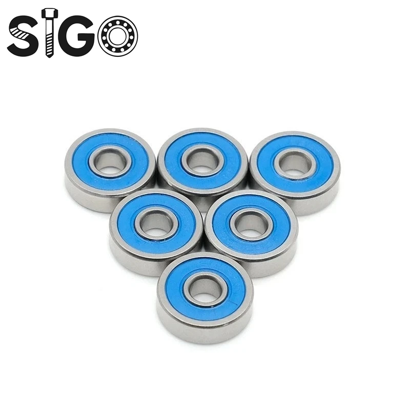 5P/10P 696RS 6X15X5 مم تحمل ABEC-5 مصغرة 696-2RS الكرات عالية الجودة RS 696 2RS مع الأزرق مختومة R-1560DD #4