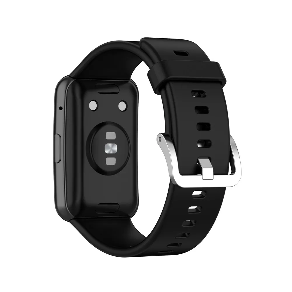 BEHUA Buntes Silikonarmband für Huawei Watch Fit Original Smartwatch-Zubehör, Handgelenksband mit Werkzeug, einfache Anpassung – Detail 14