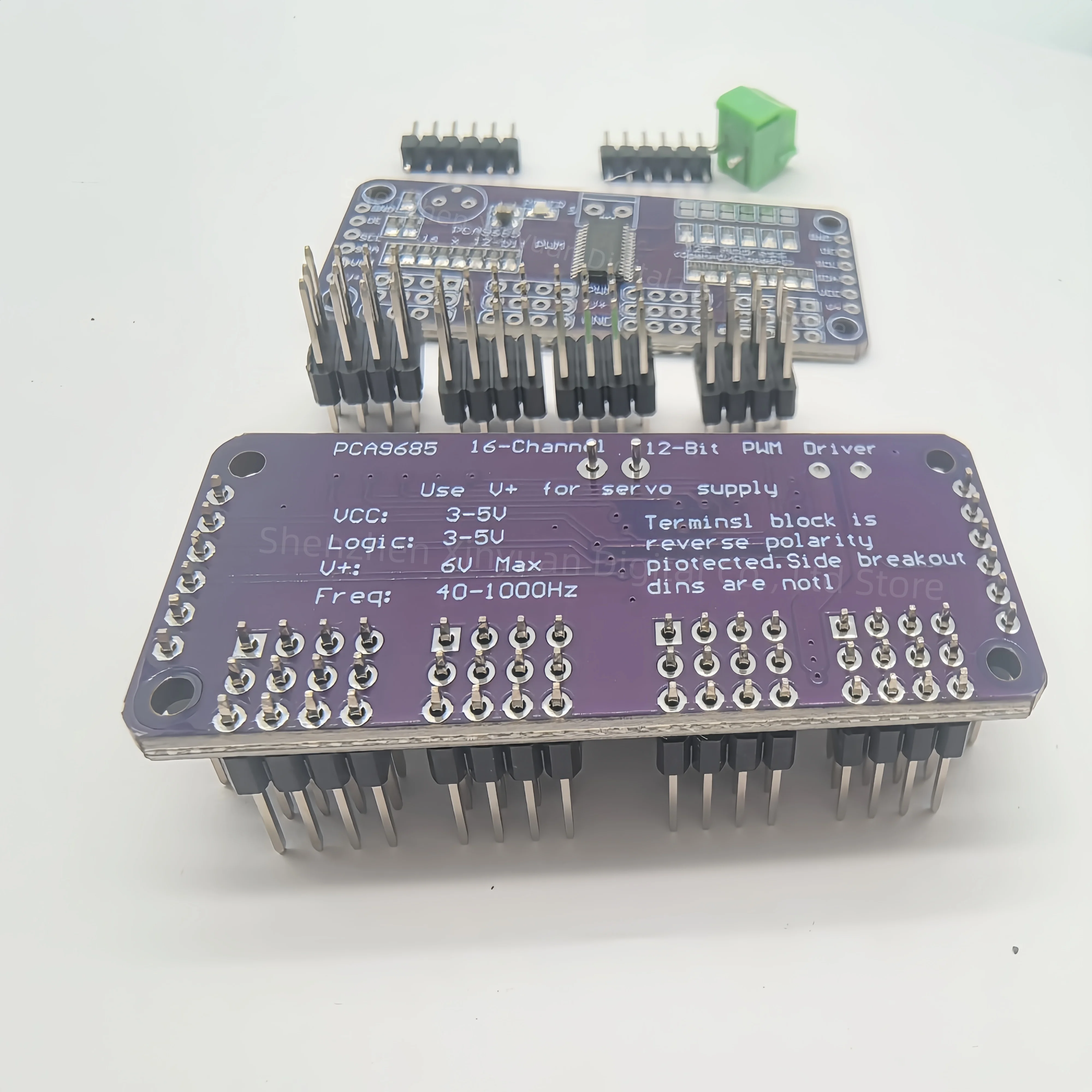PCA9685 16 channel PWM I2C bus 12 bit Fm driver module