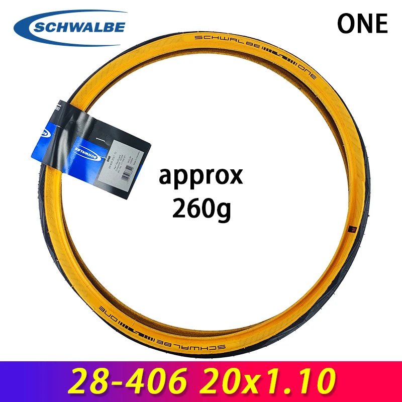 Schwalbe One 20 inch 28 406 20x1.10 Road Fold Bicycle Tire 28 451