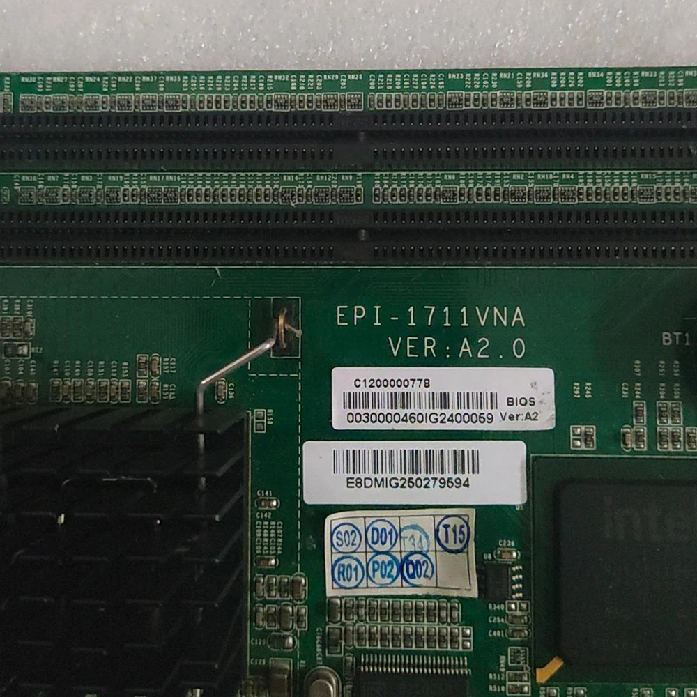 Industrial Control Computer Motherboard EPI-1711VNA