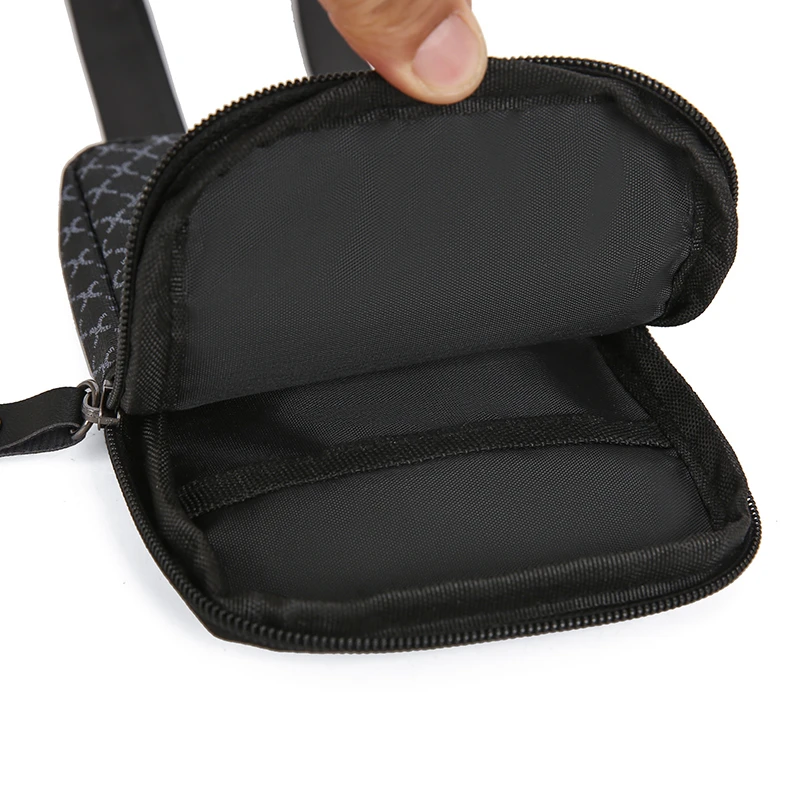 رائع الرجال حقيبة كتف صغيرة لينة بولي Leather حقائب جلدية Crossbody للرجال متعددة الأغراض الرجال حقيبة بحزام السفر حقيبة الهاتف بولسا كيس #5