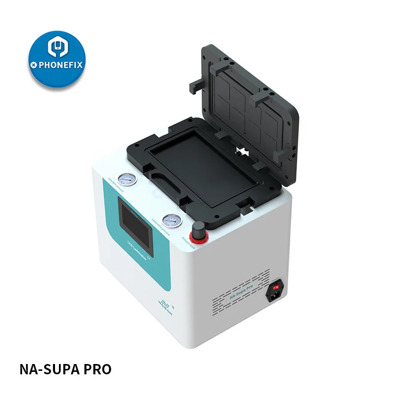 NASAN NA-SUPA PRO Built-in Pump LCD OCA Laminating Air Bubble Remove Machine For Smart Phone Flat and Curved Touch Screen Repair