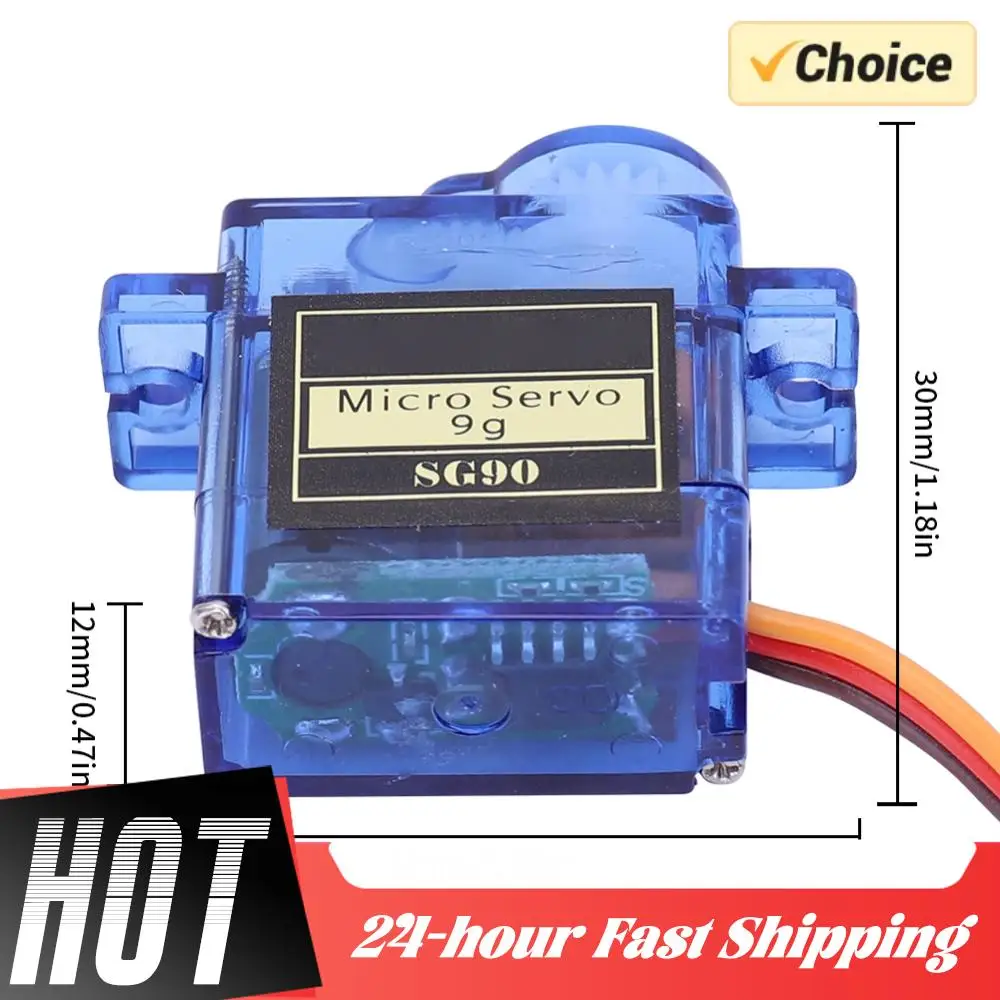 SG90 9G Micro Servo for 450 Fixed-Wing QC-Certified Small Servo Essential RC Model Accessory for RC Helicopter Aircraft Airplane